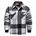New Autumn And Winter Men's Jacket Casual Plaid Coat